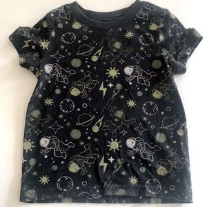 Cat & Jack outer space tee, size 3T